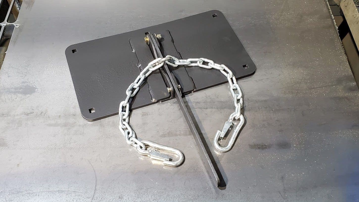 ATV / UTV Tie Down System for Trailers Texas Metal Works